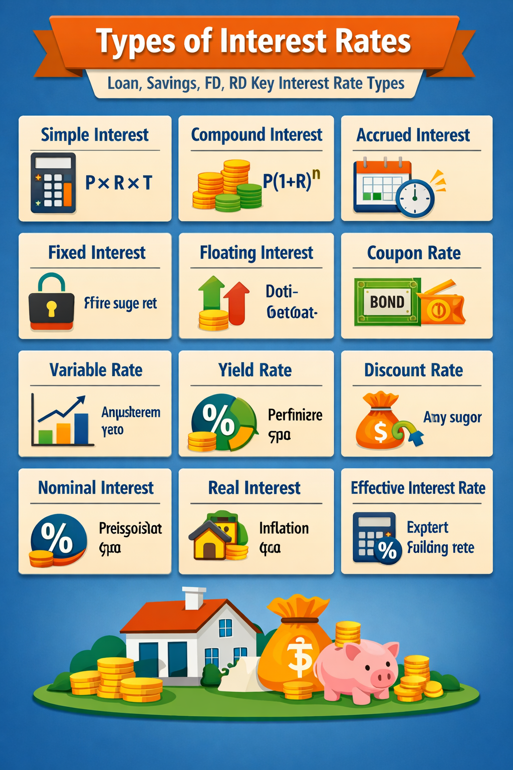 12 Types of Interest Rates in Odia | ଆସନ୍ତୁ ଜାଣିବା ସୁଧ କେତେ ପ୍ରକାରର |